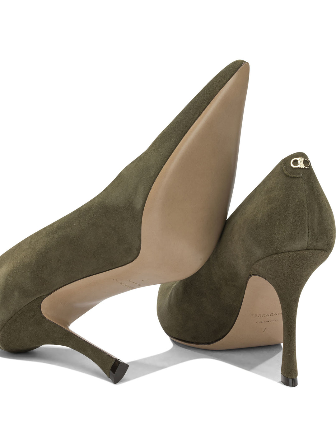 Ferragamo Elydea 95mm Heeled shoes - Green | dc30c5bfe7a9a89bad42a4b44f535ace4605dd8b