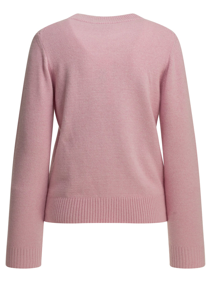 Ganni Crab Knitwear - Pink | 8b08fec8e4583ce9c0943c8d8bbd9bb4f03dc78e