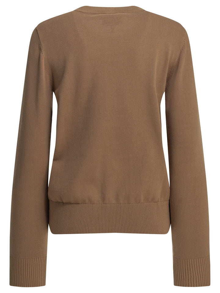 Ganni Cherry Knitwear - Brown | 73bc248c915bcc4e35ba6218c0f185b2903c478c