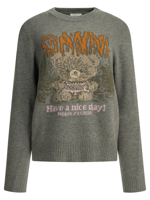 Teddy Knitwear Grey