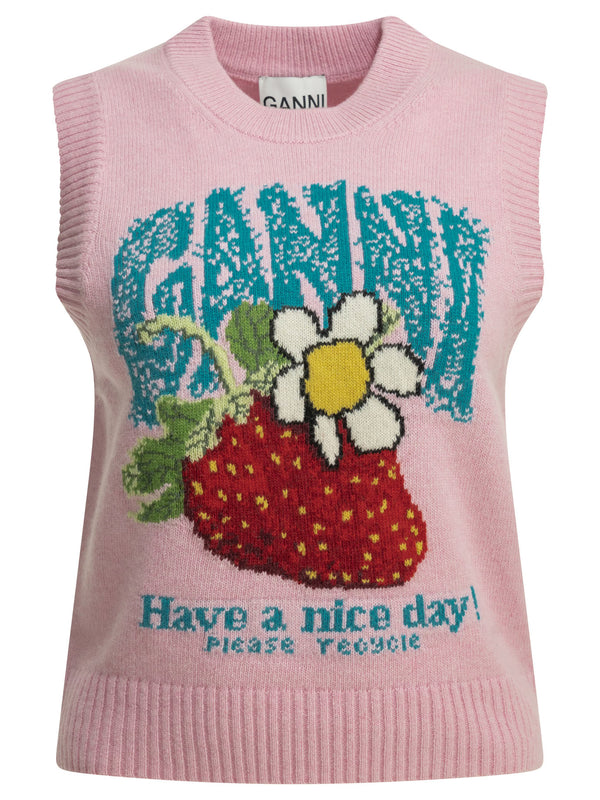 Strawberry Knitwear Pink