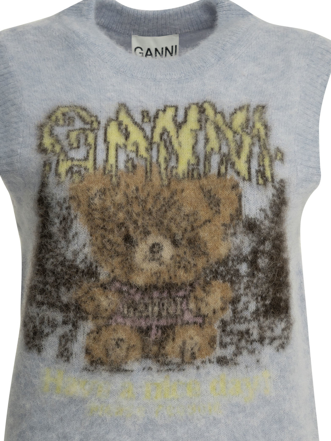 Ganni Teddy Knitwear - Purple | 403b9b468de4122ee082131abe25a5af99916a62