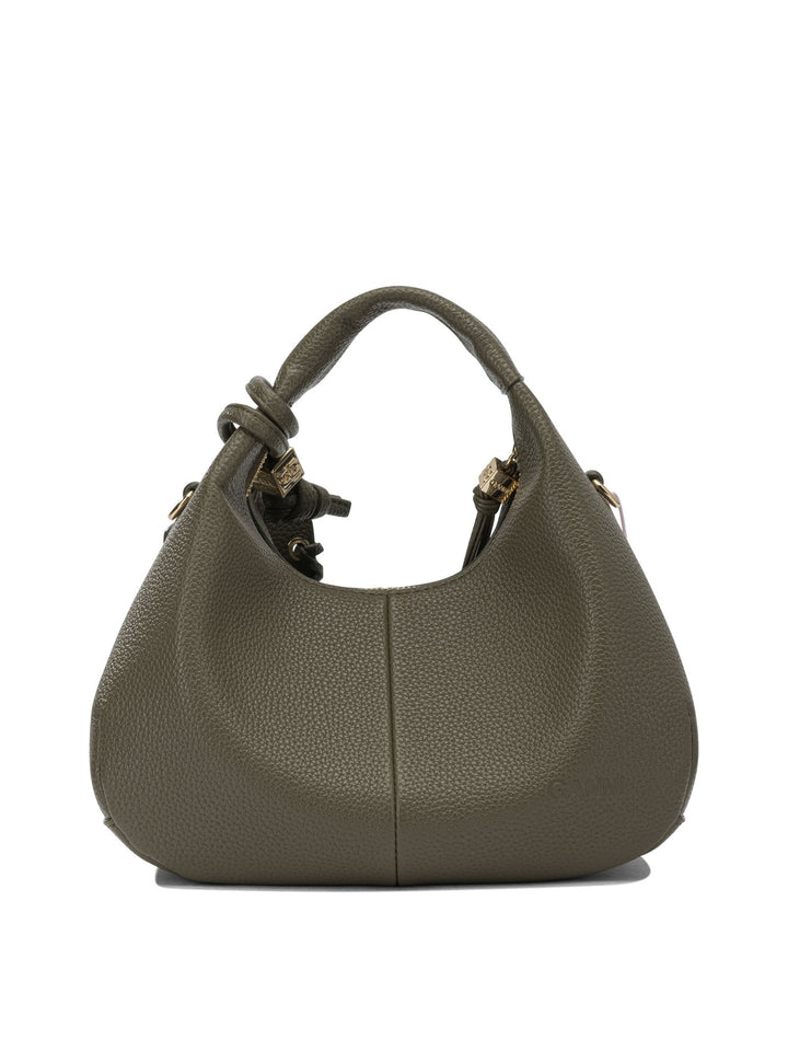 Ganni Hobo Handbags - Green | 7f14a19efbd1c308dc6344cf07613fac55fc6275