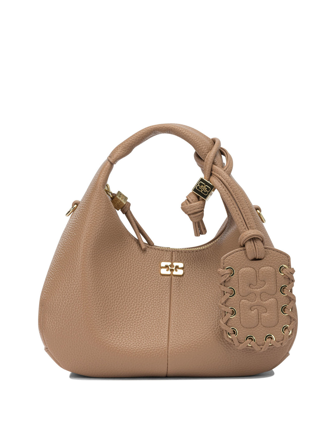 Ganni Hobo Handbags - Brown | de09185846f0a040c31444f87c5d6bf76dee8a7b
