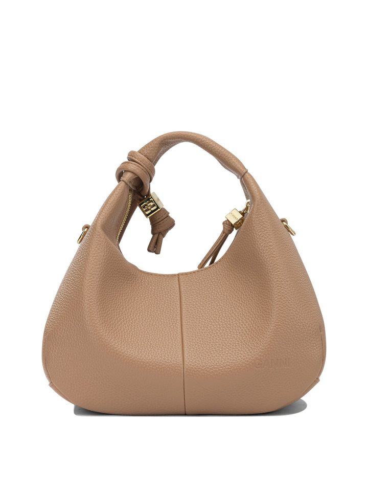 Ganni Hobo Handbags - Brown | e5a962b4fee0a7a9175d296db5af70be89e29427