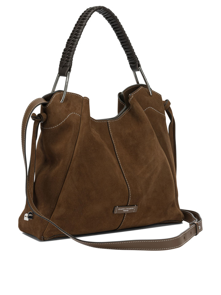 Gianni Chiarini  Shoulder Bags - Brown | 0a599be138b17c83d986aa0b7c2f8bc1702888a5