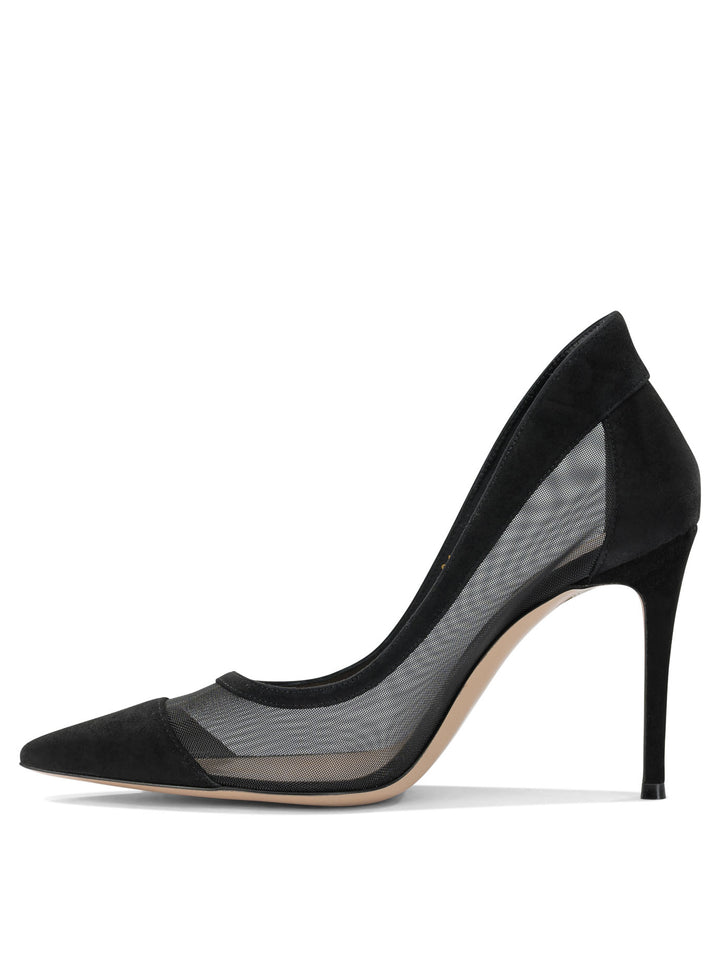 Gianvito Rossi Xarryry 90mm Heeled shoes - Black | 6065644ee0849be4e87efb16d837035cc56bfa35