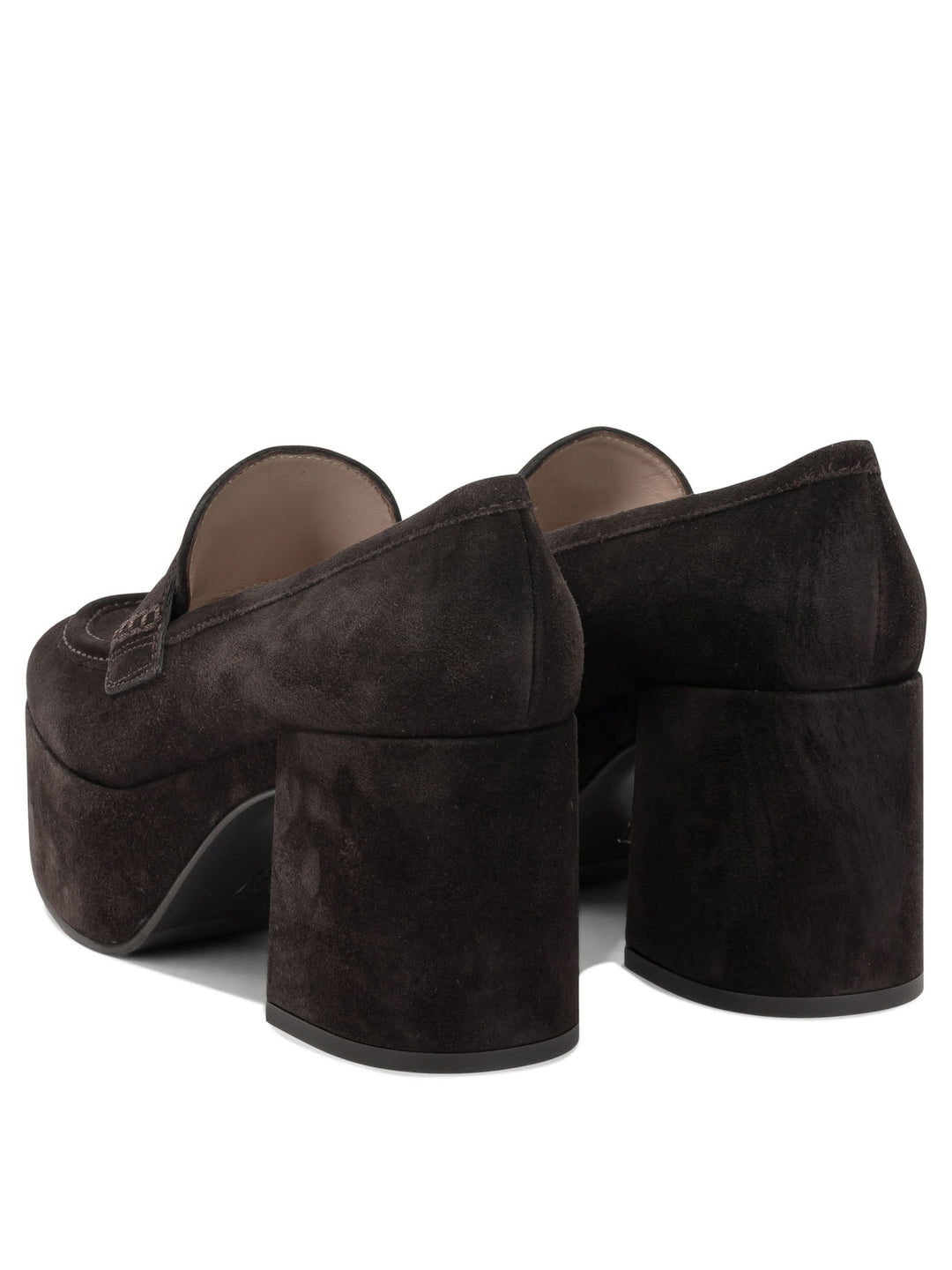 Gianvito Rossi Jenna 75mm Loafers & Slippers - Brown | 6a2dd93a8a93552db2b8d667701acb509a6b035b