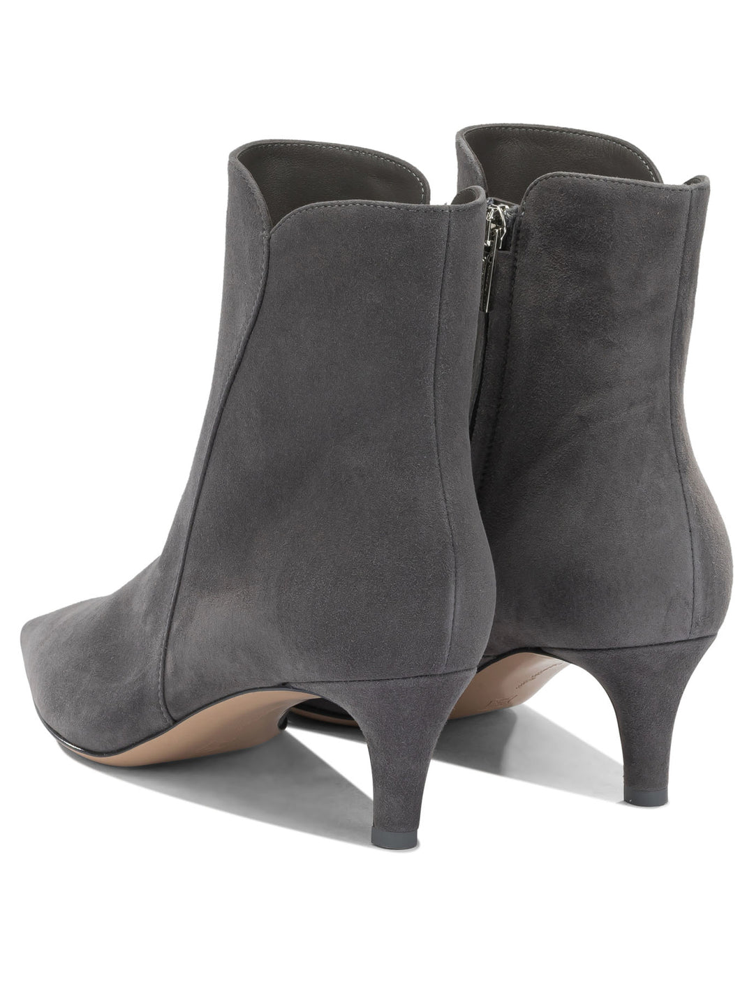 Gianvito Rossi Levy 55mm Boots and Ankle Boots - Grey | 236bbeb767a76012569ee8c421c93c1e86b71c80