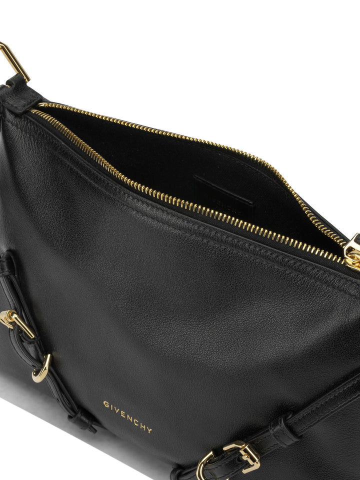 Givenchy Voyou Shoulder Bags - Black | cffaec66c2c8dc2171bef841c37d58e09efb24c5