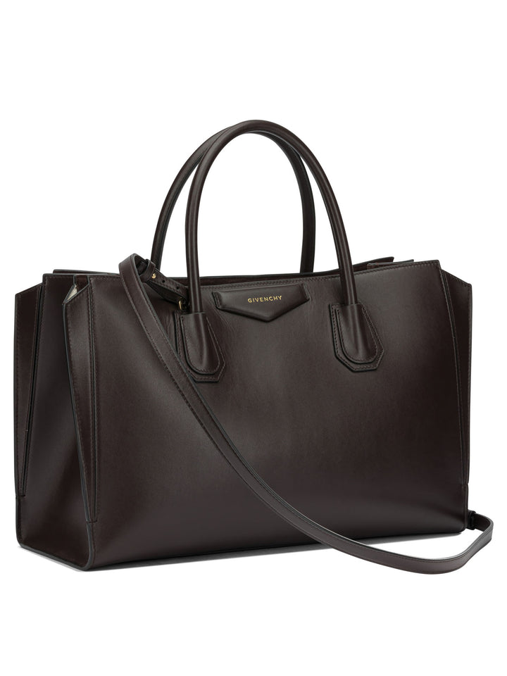 Givenchy Antigonia Catchall Handbags Brown