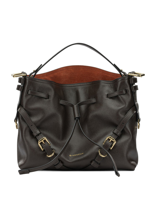 Voyou Bucket Handbags Brown