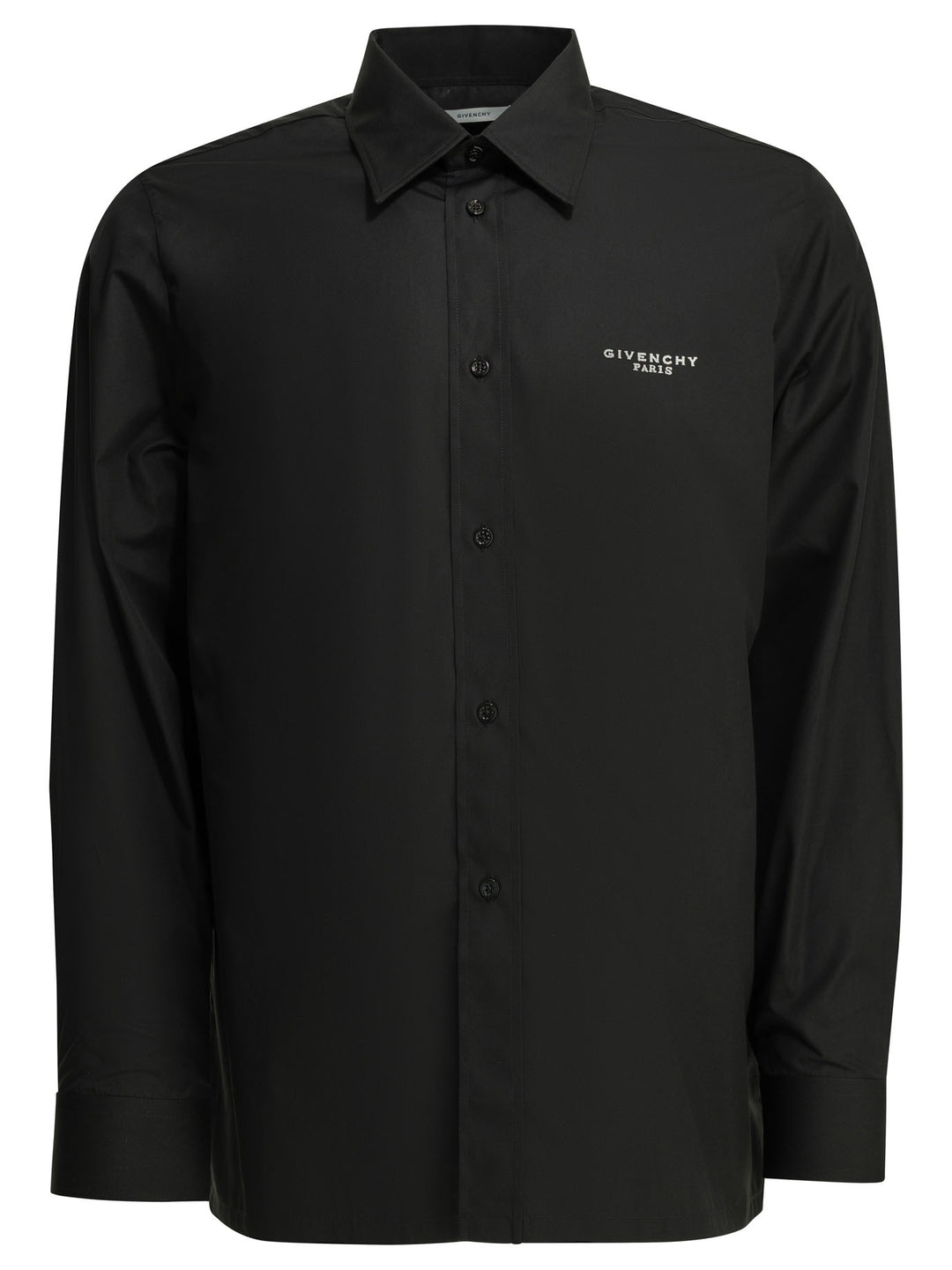 Givenchy Camicia Casual Con Logo Shirts - Black | 09c9a8f5e8aaa972ac8b3ca5c2455b3ecce86ce9