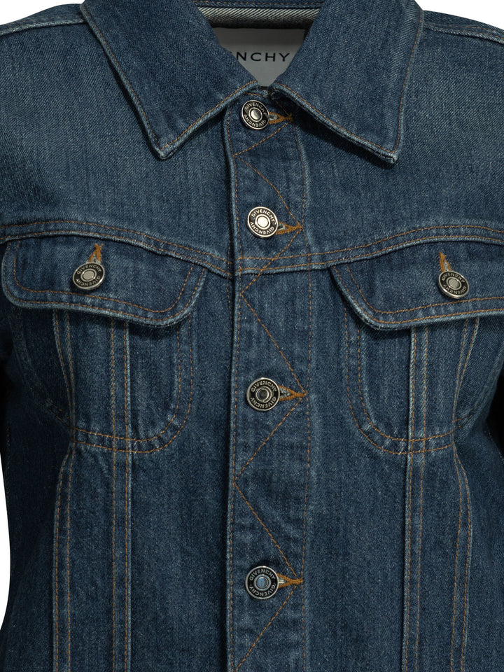 Givenchy Regular Jackets and Coats - Blue | 14c26c01550594fb15ee691bfbdb6b058b493728