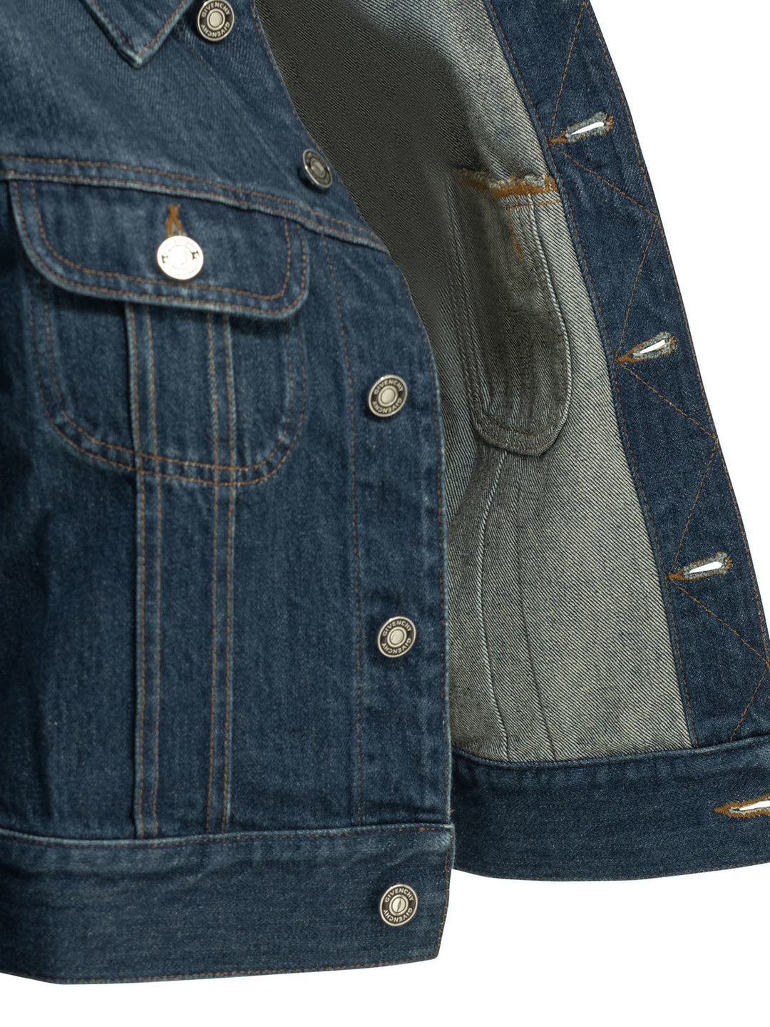 Givenchy Regular Jackets and Coats - Blue | 680a10a24031b7c71b4da68ac45e8fc71ccabeb7