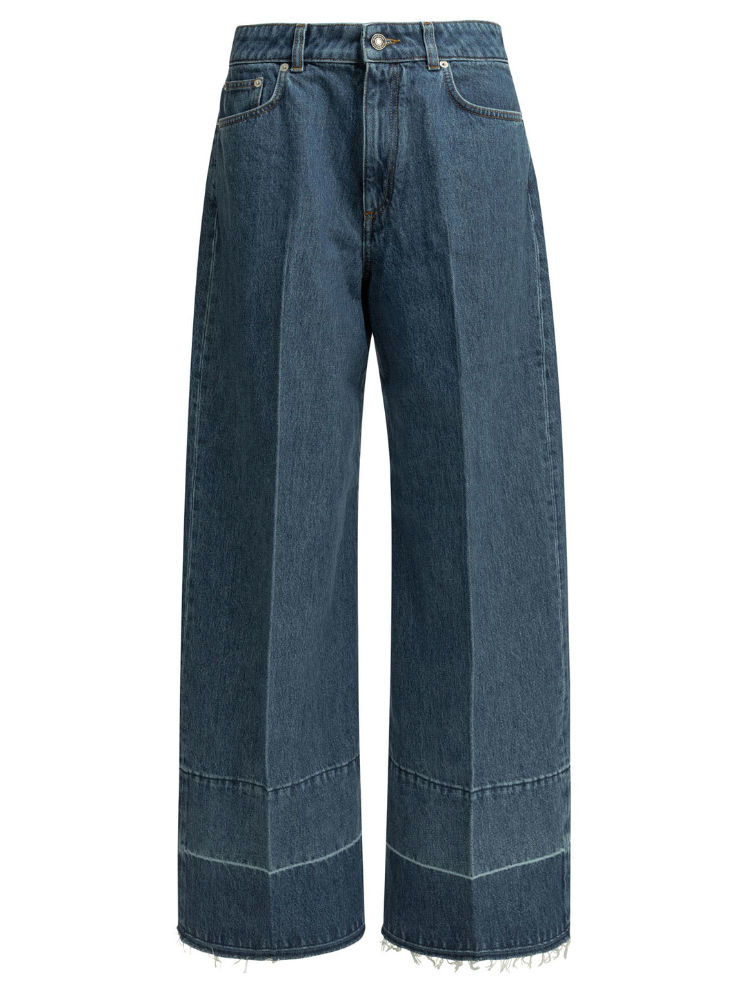 Givenchy Wide Leg Jeans - Blue | e0959691670973ff932732113257a6ab7bf49576