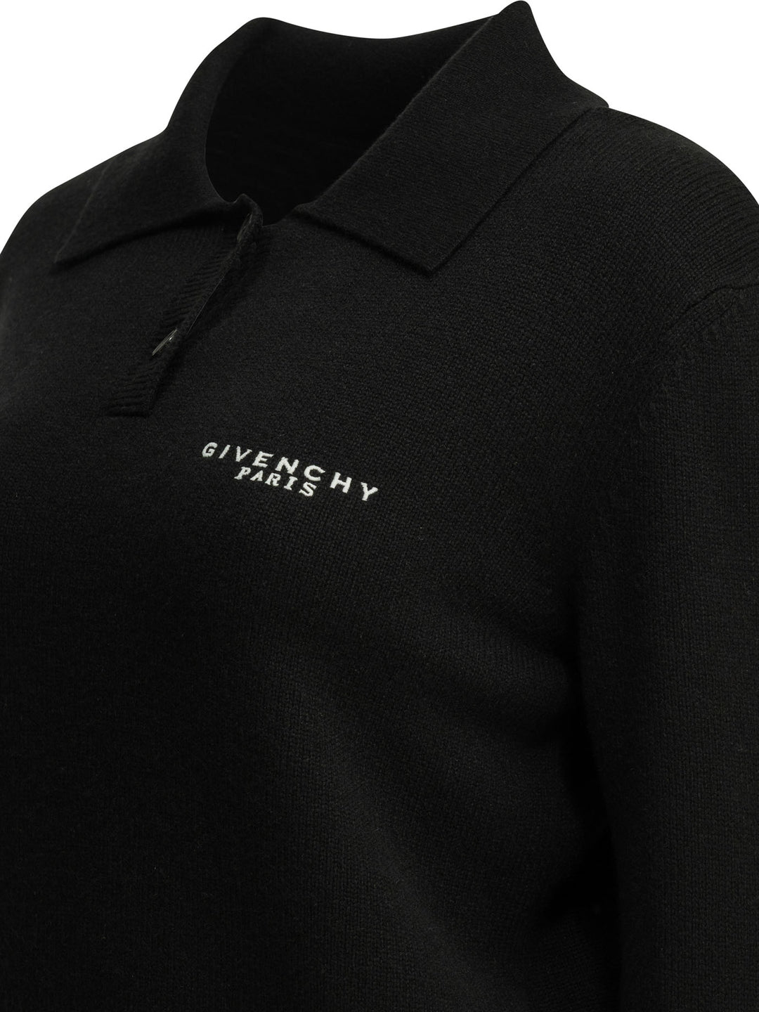Givenchy Logo Polo Sweater Knitwear - Black | e7c20b5e4733fb505d60871ae1155d8b1d68f417