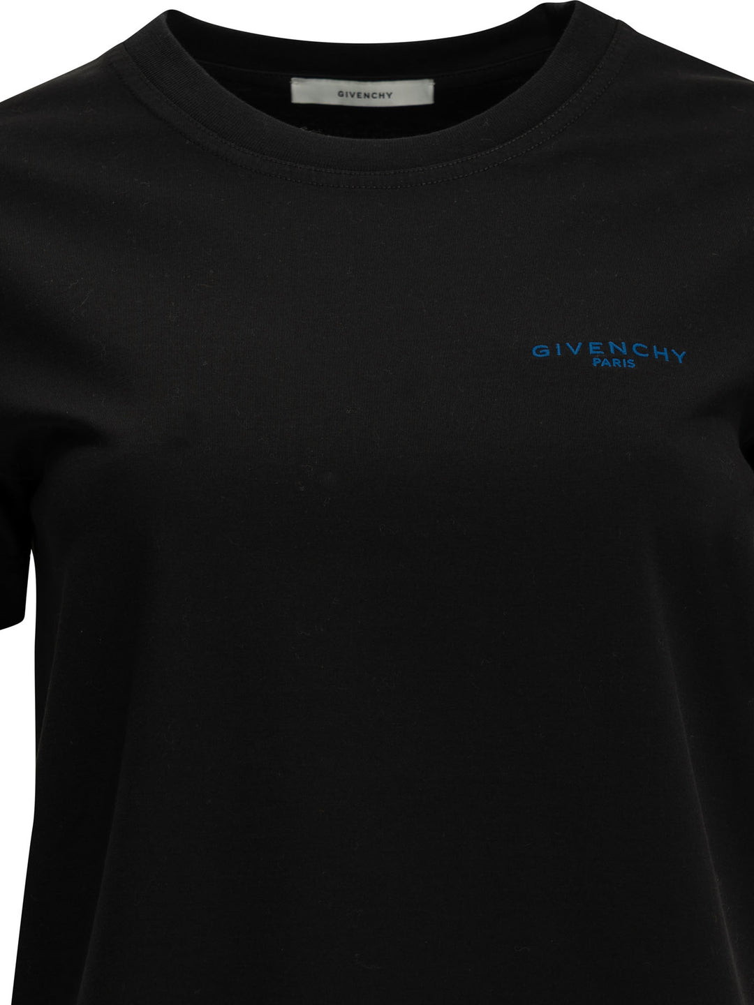 Givenchy Crewneck T-Shirt With Logo T-shirts - Black | 310d236db18fb2e3c170ba632e83592756c9ca4b