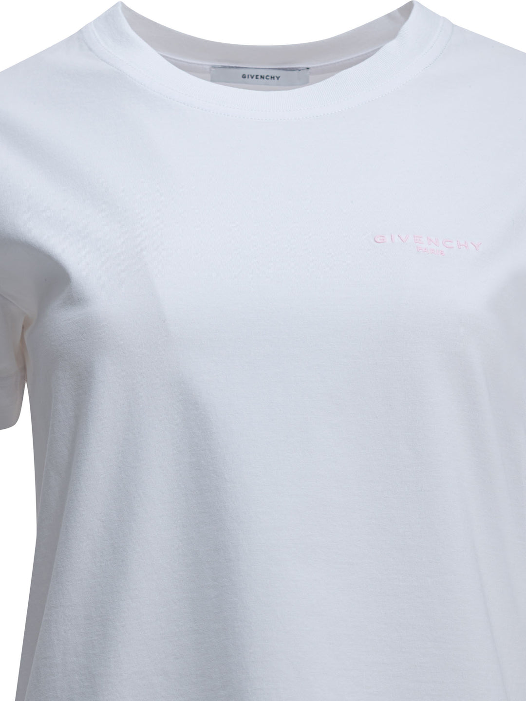 Givenchy Crewneck T-Shirt With Logo T-shirts - White | 8347ea71e8cd56ade8e2dd8cdc1b6f86e5421c65