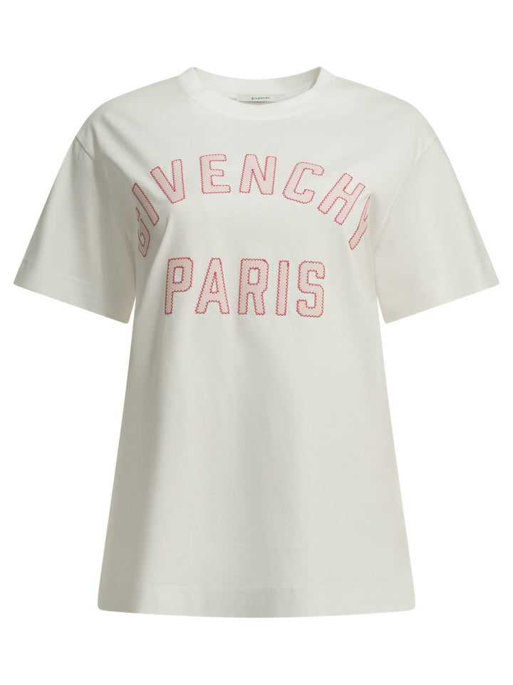 Givenchy Givenchy Paris T-shirts - White | b17f5ba792f665db3ba5f5864ea828205c993dce