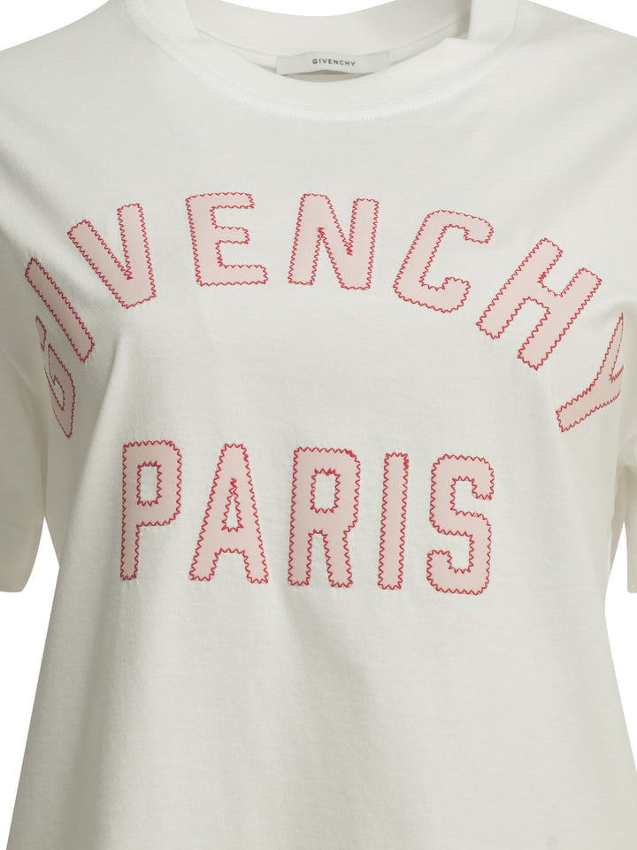 Givenchy Givenchy Paris T-shirts - White | 1dda0a06f81eddba1ac2e876682ee17c45ba0d6a