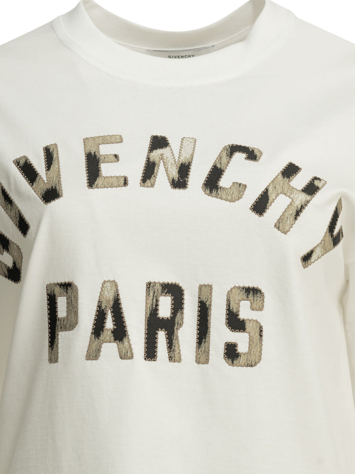 Givenchy Givenchy Paris T-shirts - White | ec15508c410f697b1f447e6437e444f1642cb13d