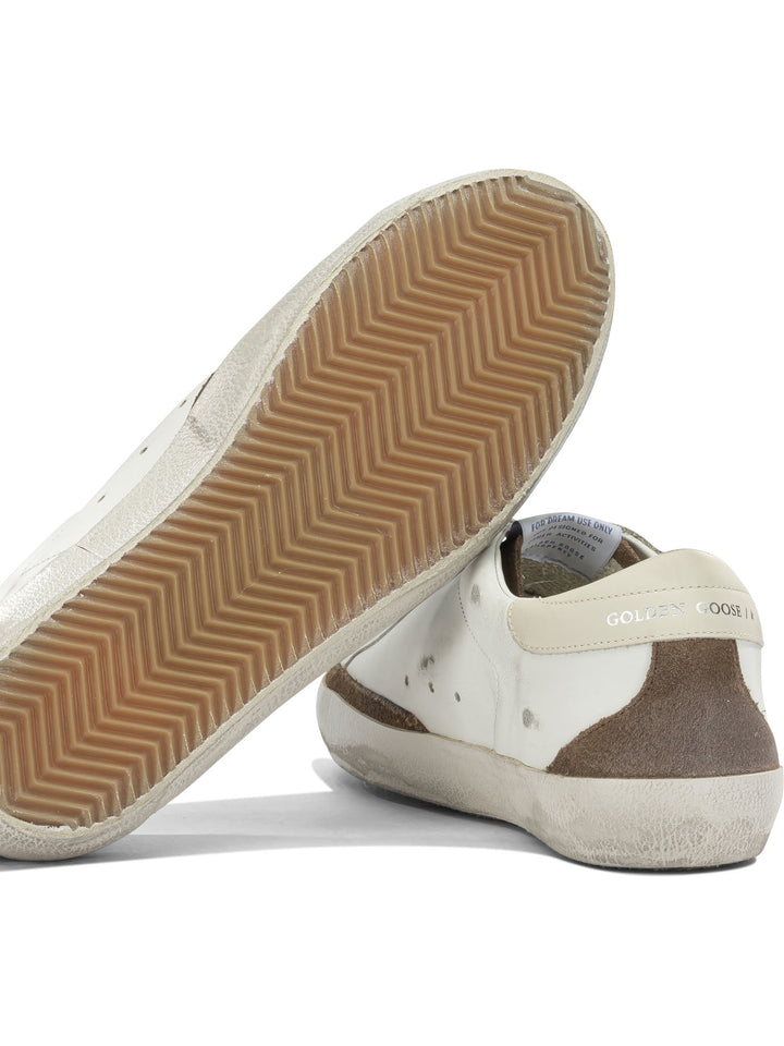 Golden Goose Super-Star Sneakers & Slip-On - Brown | cbf2ed2b865b476131042f2f00d6b05350cb8cbc
