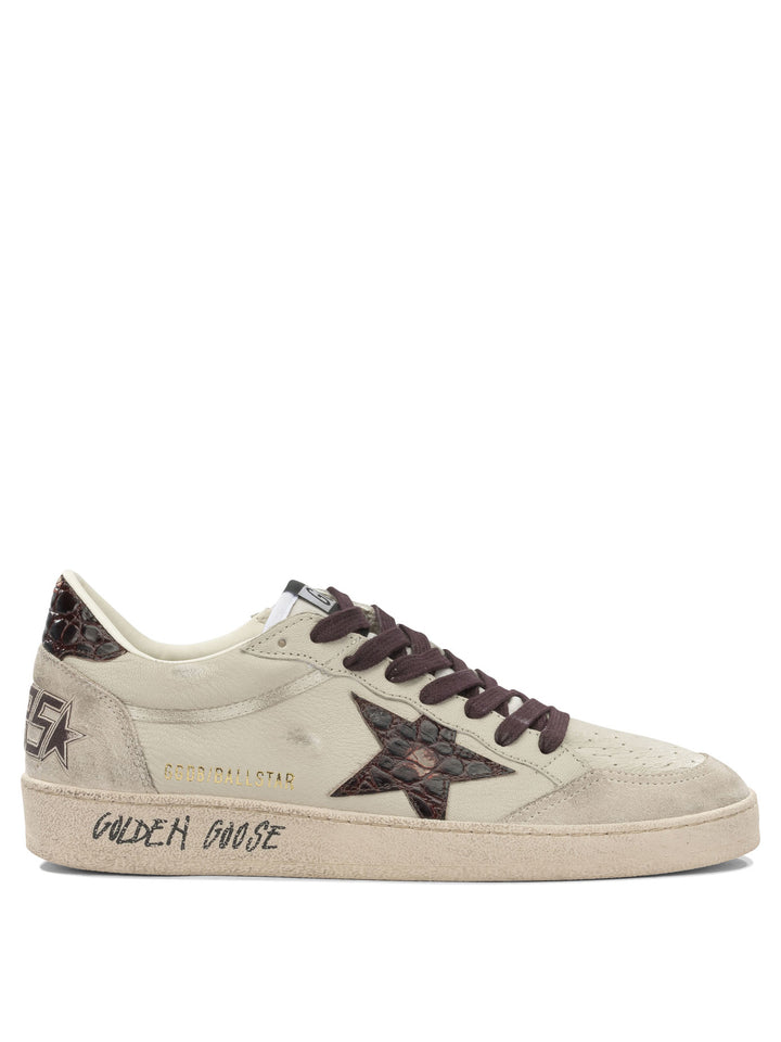Golden Goose Ball Star Sneakers & Slip-On - Beige | 0533e8af50e20a2af4bd0abd36cc5ec998cb1b83
