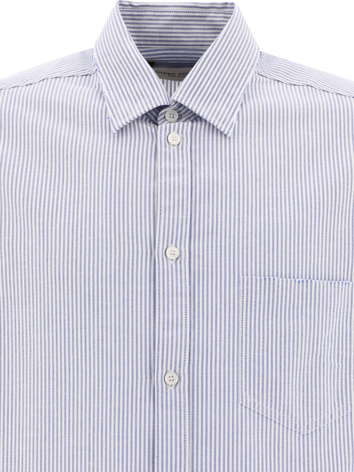 Golden Goose Alvise Shirts - Light blue | 700b781befd7d2bcb31d687d7e36516fdb2ffa14