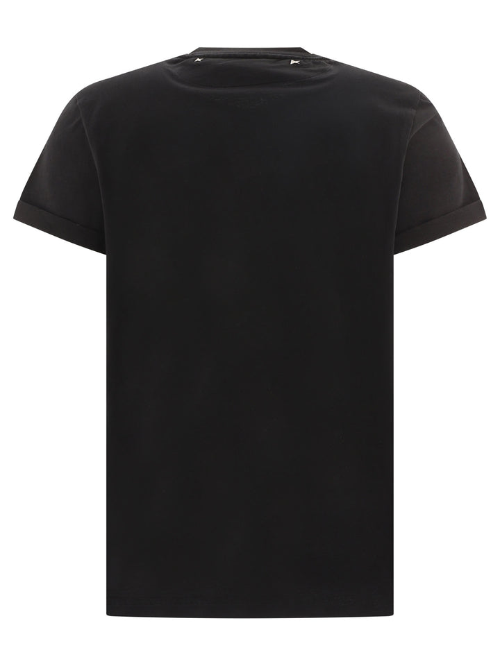 Golden Goose Golden T-shirts - Black | 6fe734754e7f33e005d2826ec64c1f8ca3977dc4