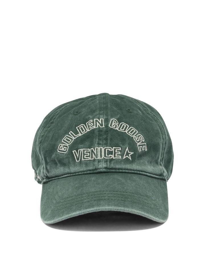 Golden Goose Golden Venice Hats - Green | f8ada5dc4af75cd873cc2a5930671c40696f9009