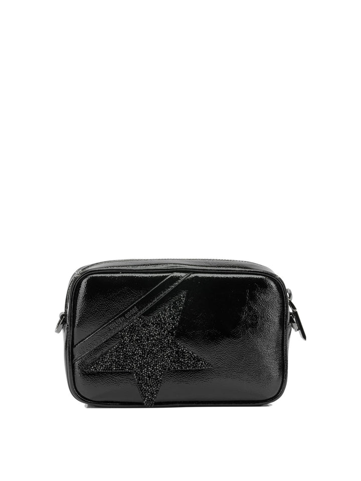 Golden Goose Mini Star Crossbody Bags - Black | a97ba94556089623a82bc170735a4863c6b03357