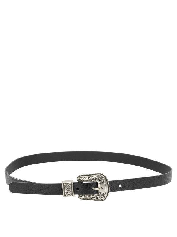 Hip Lace Belts Black