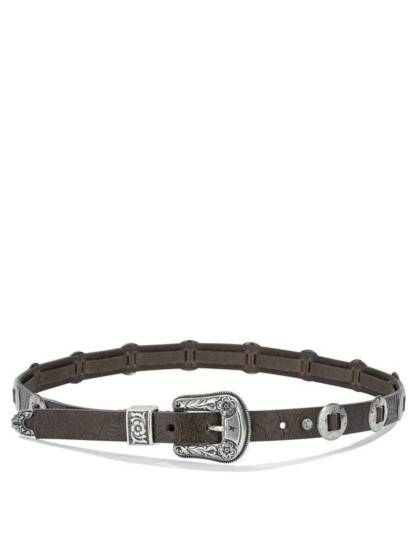 Lace Belts Green