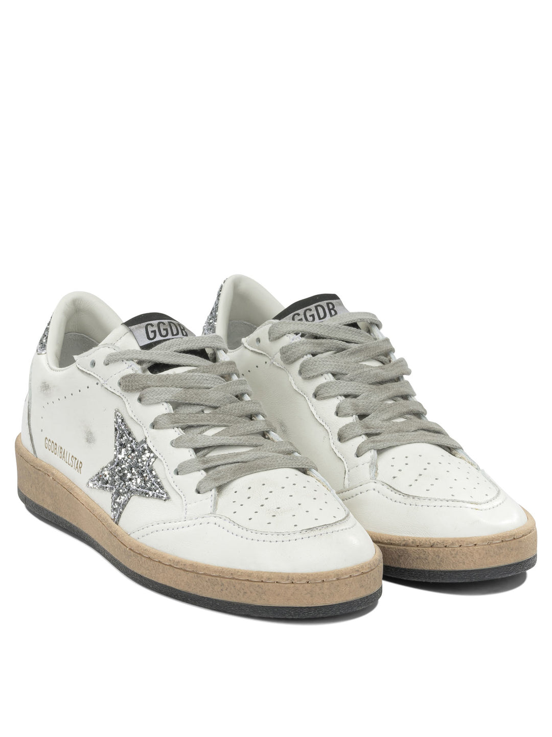 Golden Goose Ball Star Sneakers & Slip-On - Silver | 07092d4f716541e85e436f4aadca3b4682d8529f