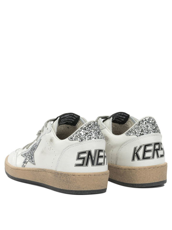 Golden Goose Ball Star Sneakers & Slip-On - Silver | 88172daec74ff4e9a7c9076f542f23581a7fb82b
