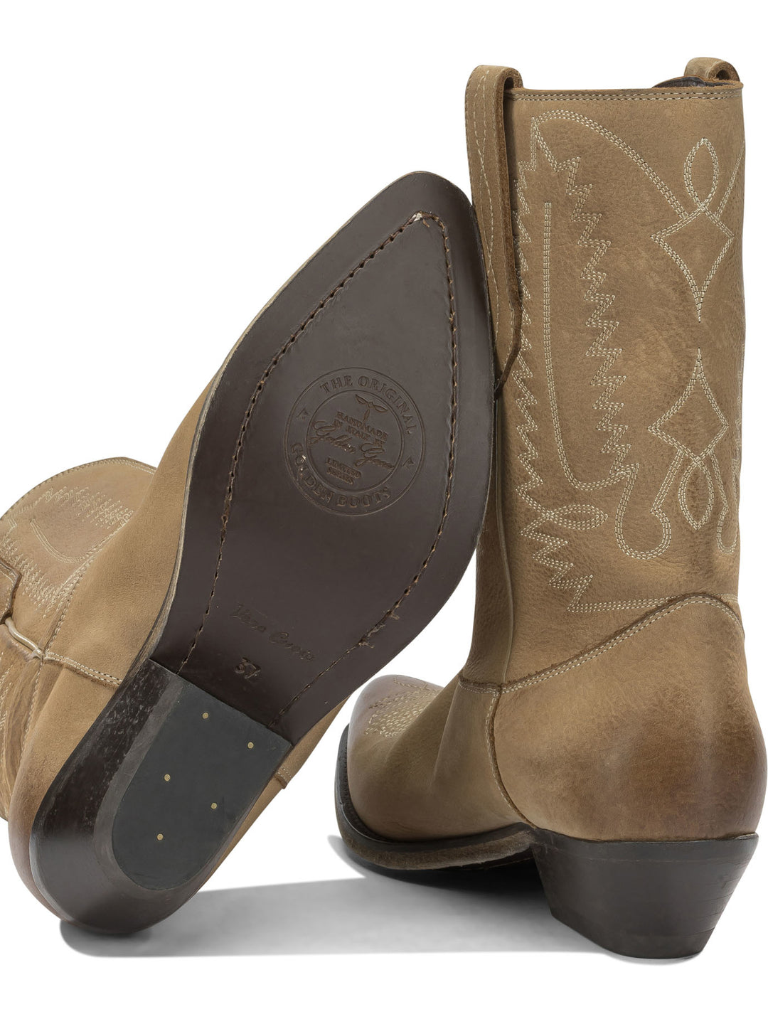 Golden Goose Wish Star Boots and Ankle Boots - Beige | 62f77dd5bc87e0454159d6e8b92bd1bf6bc4a9cb