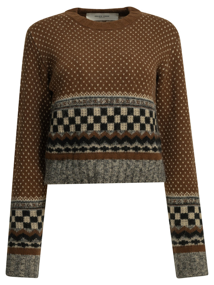 Golden Goose Journey Knitwear - Brown | 73a434d4ddff4fda7bc9f3891c27c1864ff1224b