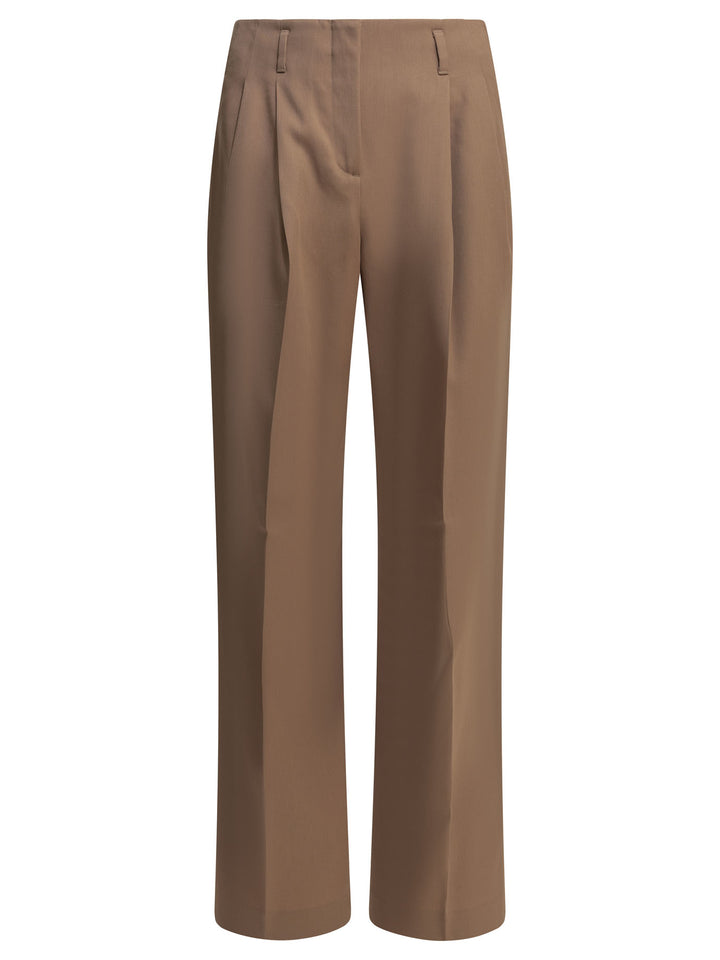 Golden Goose Tailored Pants Made Of Virgin Wool Trousers - Pink | 55db8011970e0d2db9c89357b5ebdb0e41183502