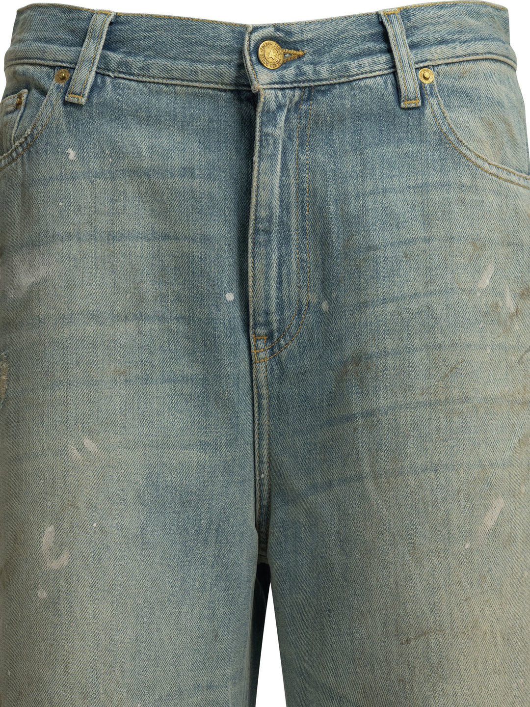 Golden Goose Melody Boyfriend Jeans - Light blue | 65509fa1fe33d457fcf177d6f9c293dea3bbdd5d