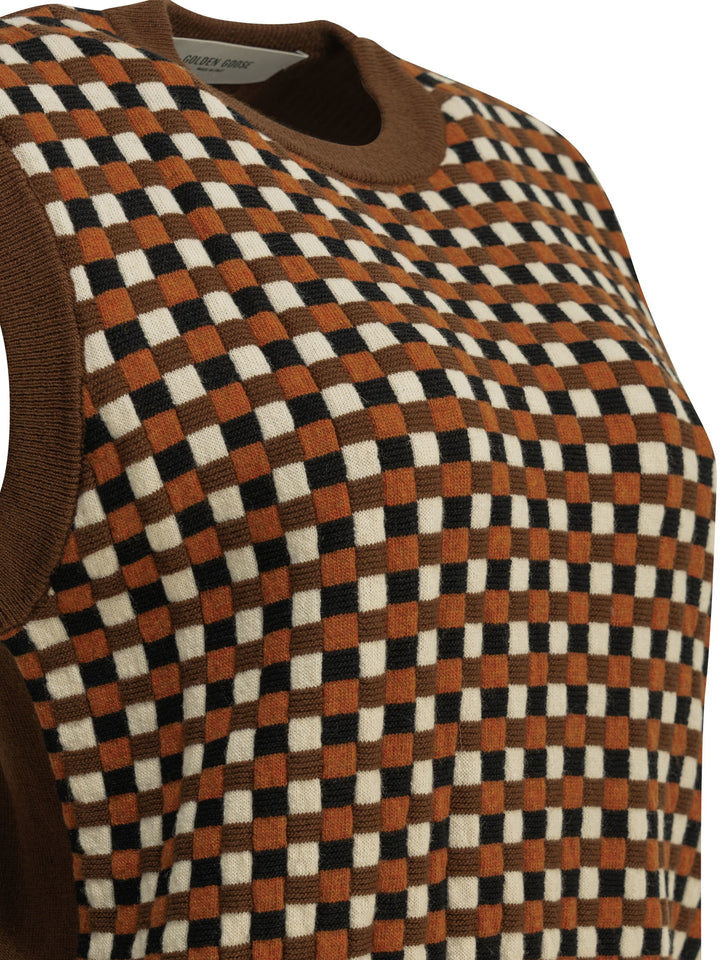 Golden Goose Roby Knitwear - Brown | 8c0155ed3baa82d0a66ae5dd760ddad248c889ba