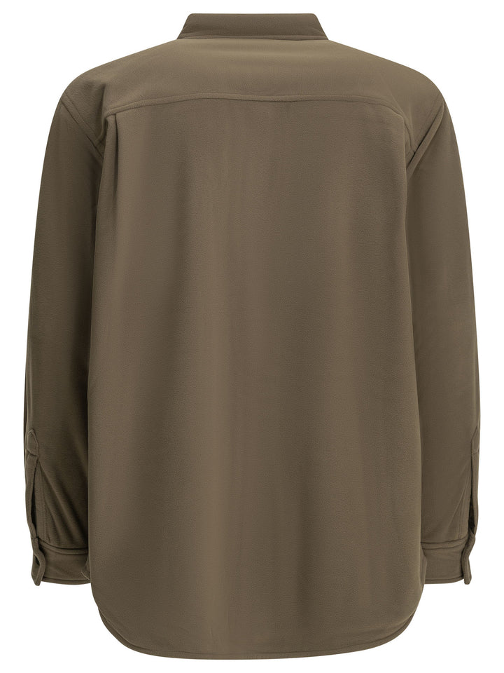 Goldwin Polartec Shirts Brown