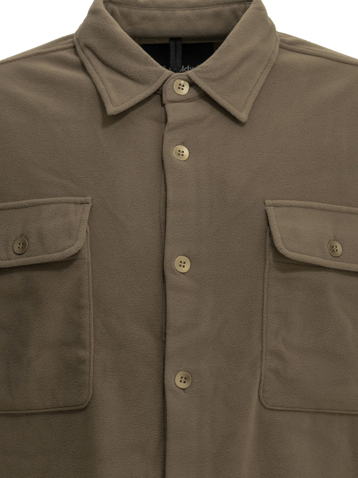 Goldwin Polartec Shirts Brown