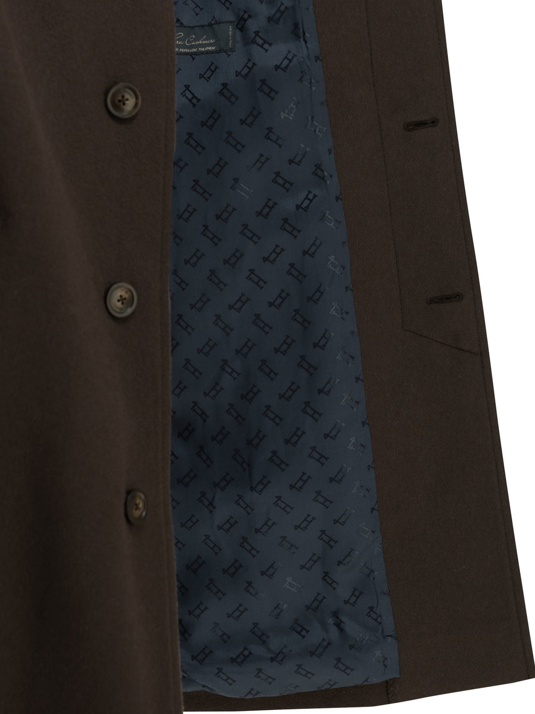 Herno Long Coat Made Of Pure Cashmere Jackets and Coats - Brown | 2dfc9ce205befd5cc8e13596f3b953dbac98425d