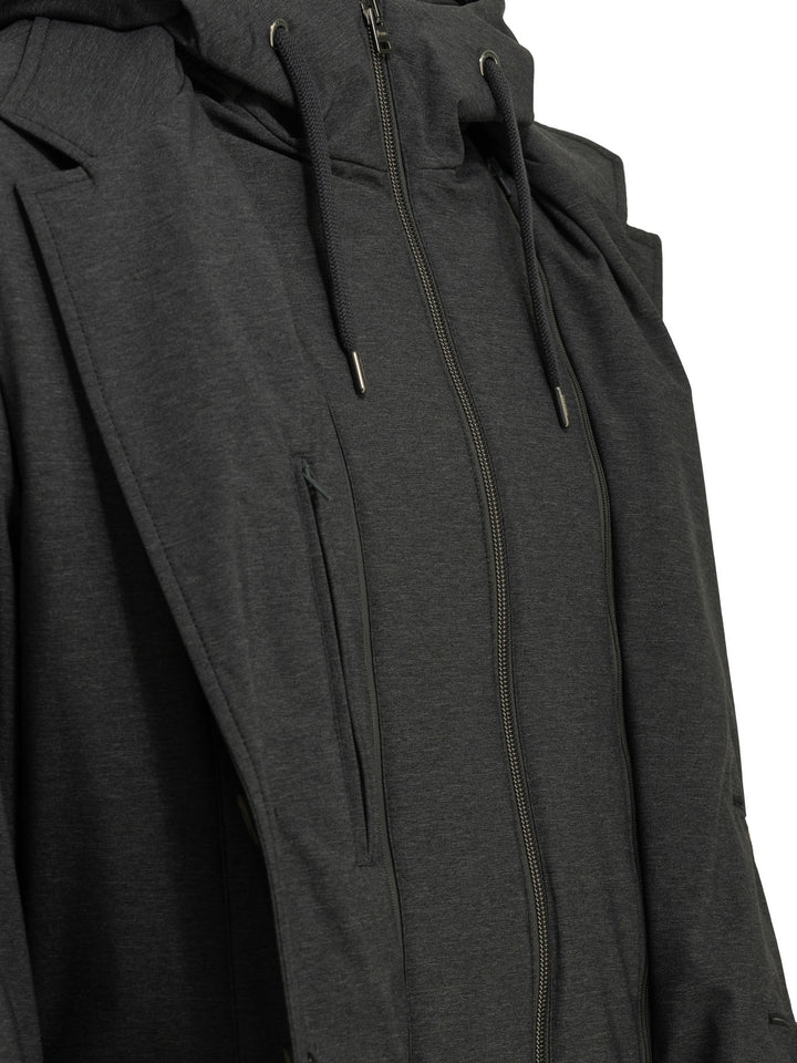 Herno Resort Jackets and Coats - Grey | f60332179eda700d6f3a5f5ac7866ae6f109d0d5