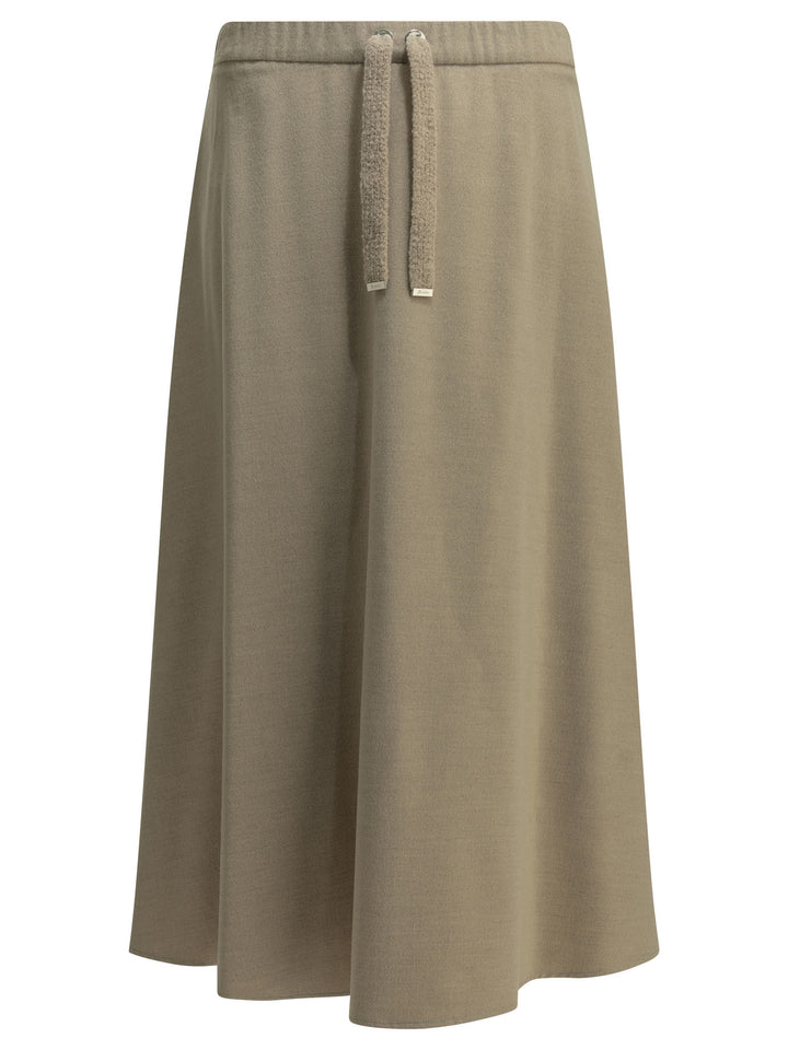 Herno Resort Skirts - Beige | 5c5589518b41d1ef22e4f3583f56021bae9c34d4