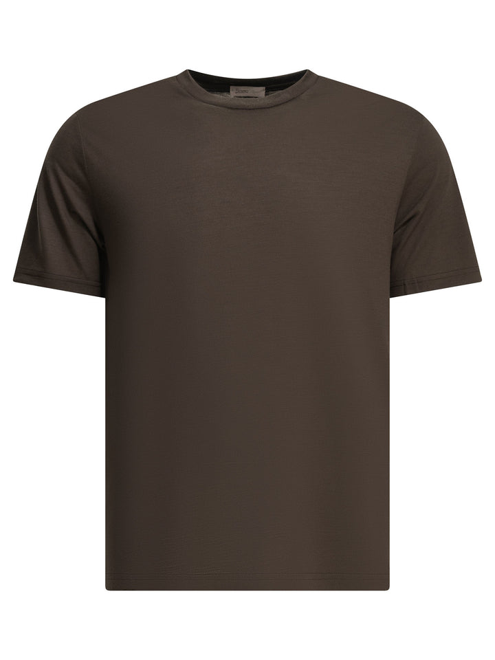 Herno Resort Lana T-shirts - Brown | 346aa920e55a666abf2588b347bf06102bd03039