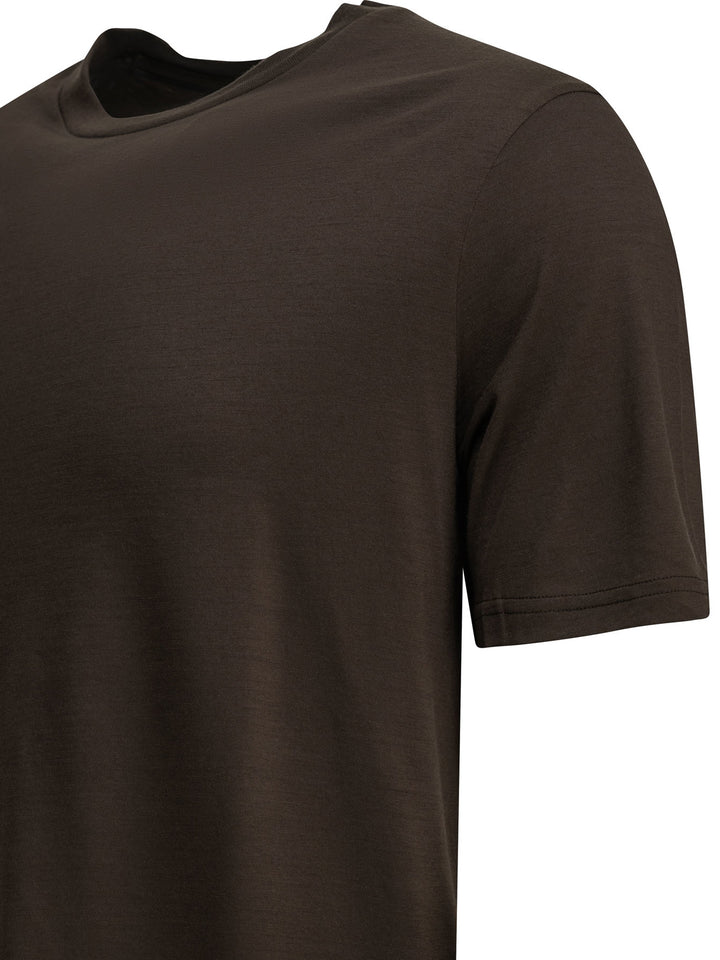 Herno Resort Lana T-shirts - Brown | 5e23f70113ac5d0b3876f0cae8de88b46a4cf3a3