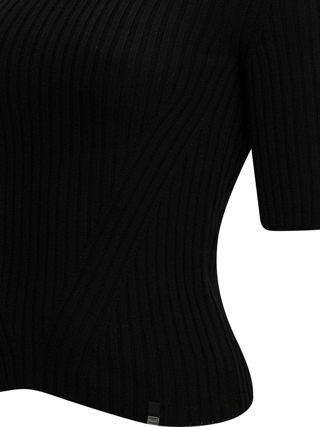 Herno Wool Turtleneck Sweater Knitwear Black