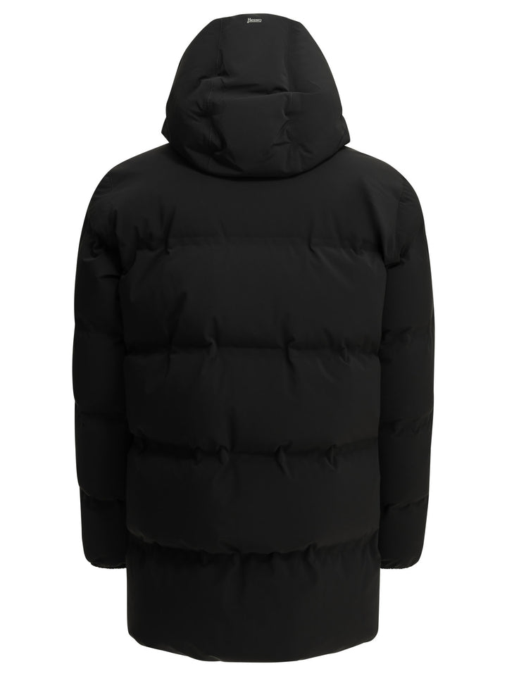 Herno New Impact Jackets and Coats - Black | e45e4cdd0ebdfa9a3ec5822ad0f49fec685fa40b